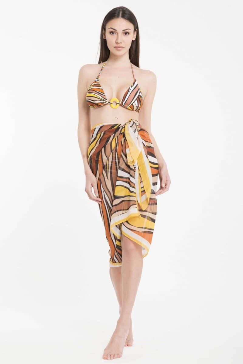 , David SARONG Omslagdoek yellow, Lingerie By M