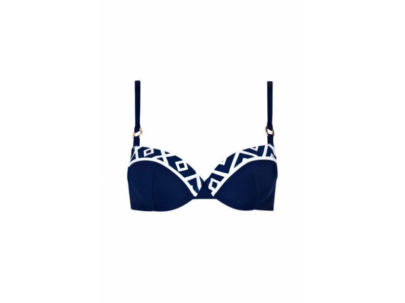 , Lisca COSTA RICA Bikini-Top Blauw, Lingerie By M