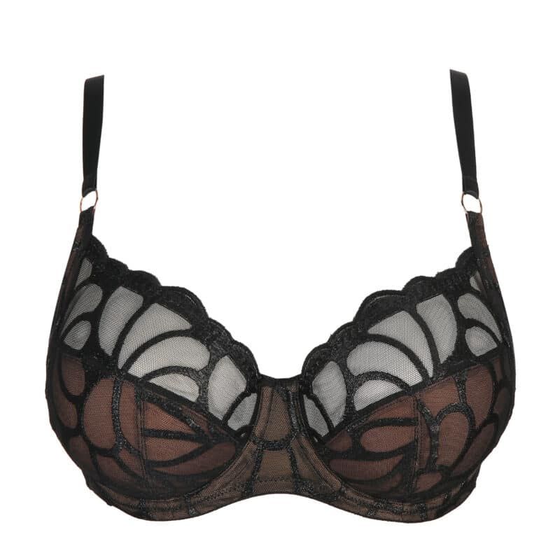 , Prima Donna Twist APRODISIA Volle cup bh zwart, Lingerie By M
