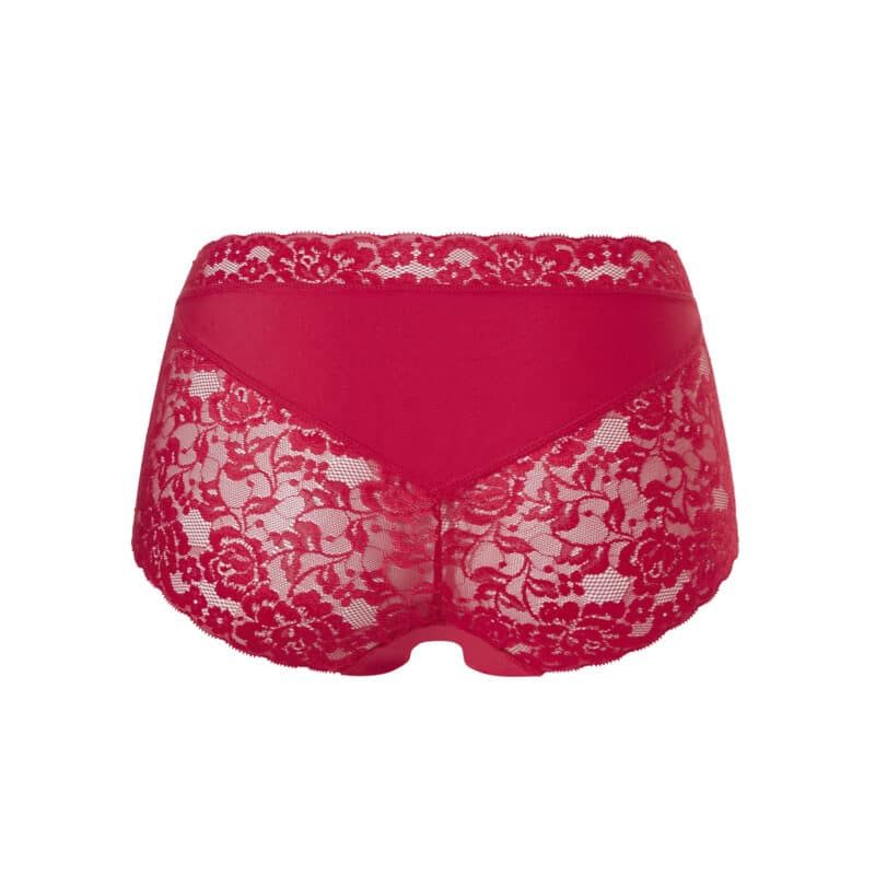 , Ten Cate SECRETS high waist brief lace red, Lingerie By M