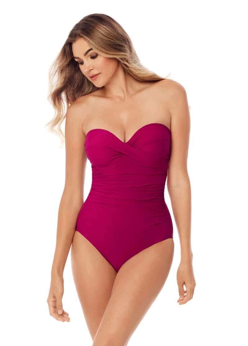 , MiracleSuit Rock Solid Badpak Madrid Framboise, Lingerie By M