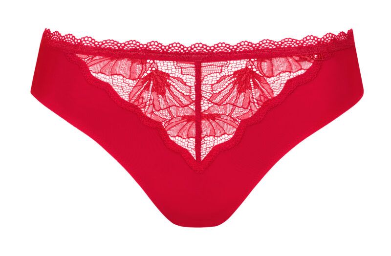 , Lisca SYMPATHY Midi Brief A1 rood, Lingerie By M